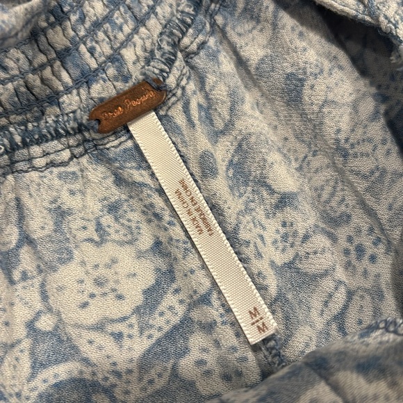 Free People Sugar Sands Wide Leg Overalls - Picture 7 of 11